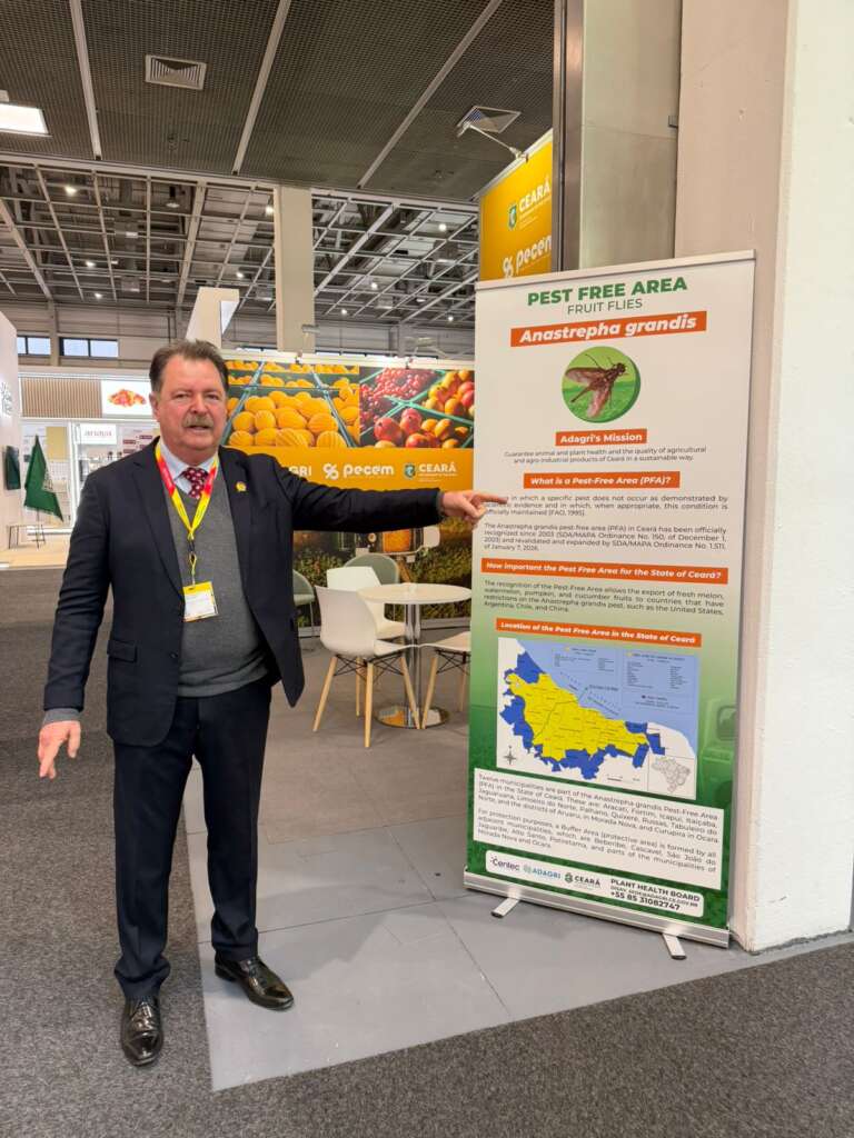 Adagri apresenta ALP ao mercado internacional durante a Fruit Logistica 2026