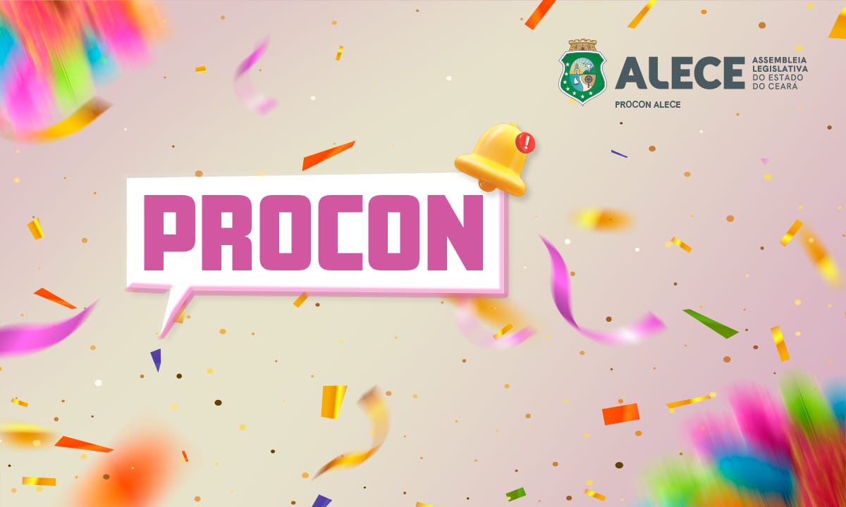 Procon Alece orienta foliões sobre cuidados no período do Carnaval