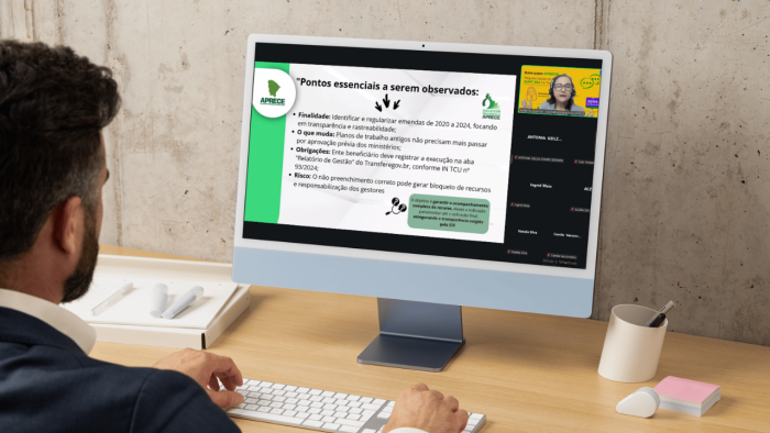 Aprece realiza capacitação sobre regularização do legado da ADPF 854 no Transferegov.br