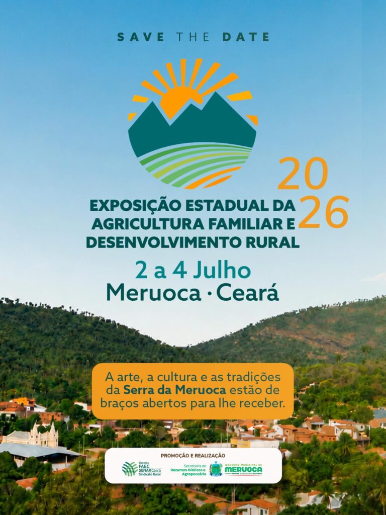Meruoca recebe 20ª Exposição Estadual da Agricultura Familiar em julho